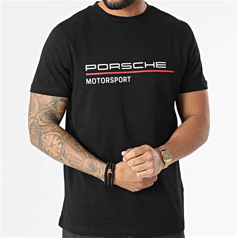 Porsche Tee Shirt Porsche Noir