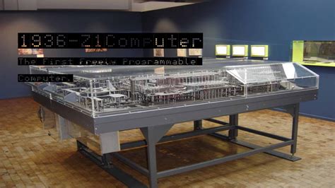 In 1936 The First Computer Ever Made Was The Z1 Computer By Konrad Zuse