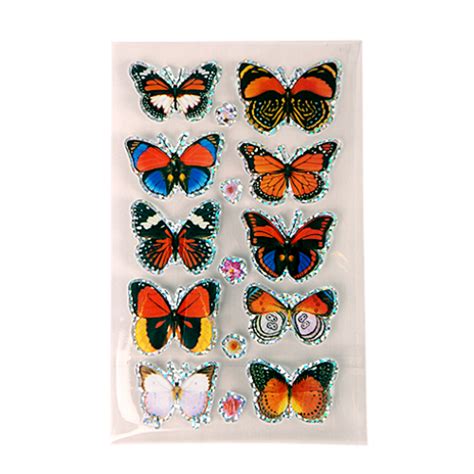 3d Butterfly Stickers 735569060157