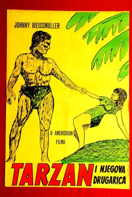 Tarzan And His Mate Weissmuller 1960s Maureen Osullivan Unique Ugly