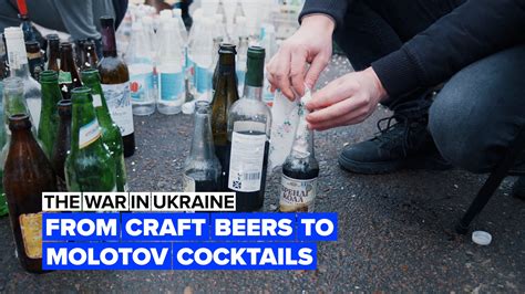 ukrainian brewery switches from craft beers to molotov cocktails on vimeo