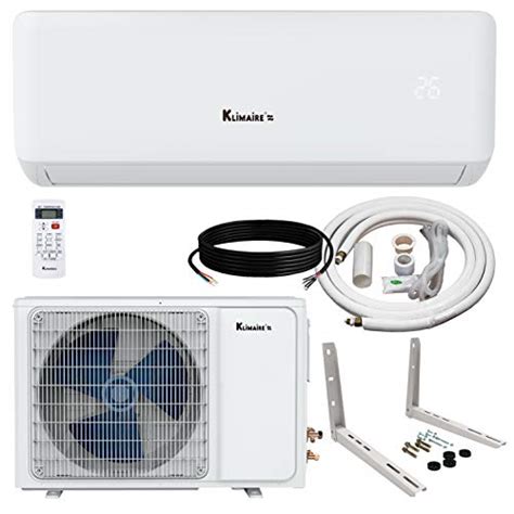 buy klimaire ksia 17 seer 9 000 btu ductless mini split inverter air conditioner heat pump