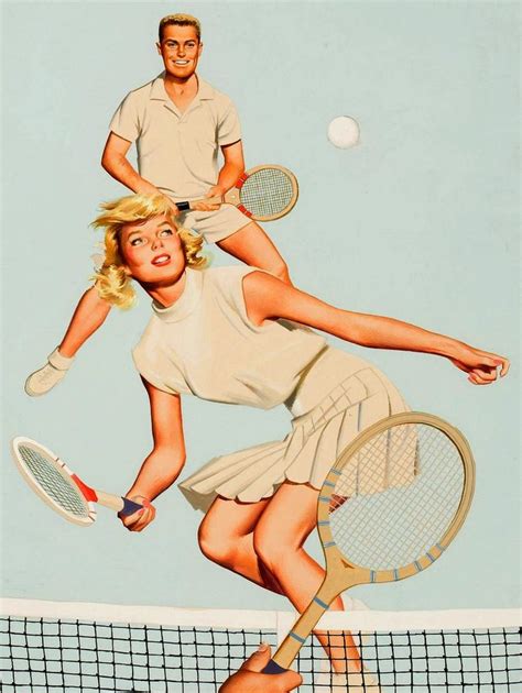 Home D Cor Tennis Player Poster Vintage Advertising Poster Retro Tennis Racket Tennis Ball