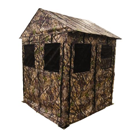 Extreme Outdoor Deluxe Ground Blind True Timber Camo