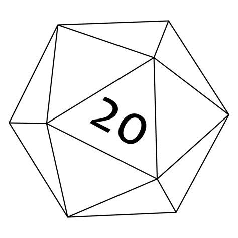 5 Rpg 20 Sided Dice Tridyakisicosahedron W20 D20 Black Dice 4 Friends