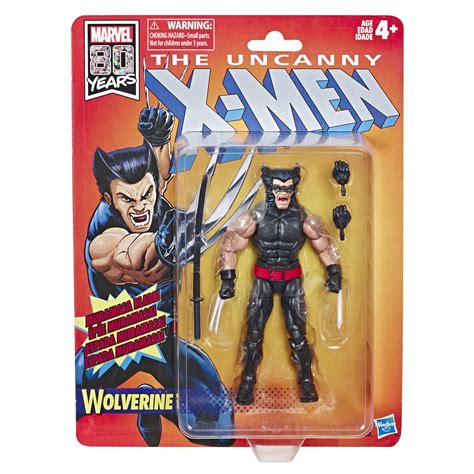 Marvel Legends Wolverine Retro X Men 6 Action Figure Hasbro