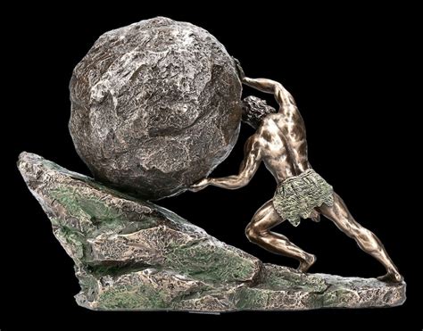 Sisyphus And The Boulder Sisyphus Cu Boulder Greek Etsy