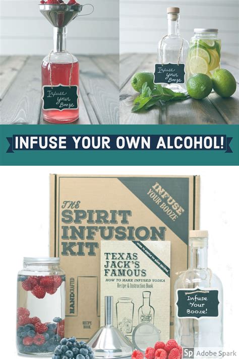 the spirit infusion kit infuse your booze 70 homemade flavored vodka recipes become an