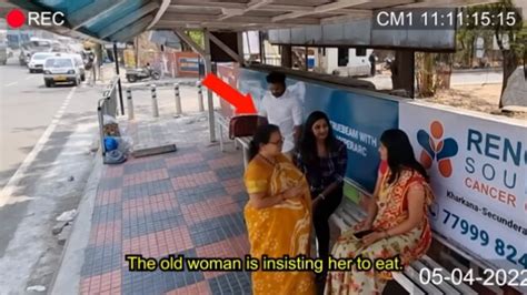 Truth Behind Viral Video Of Woman Getting Robbed After Taking Food From