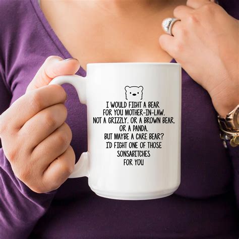 Funny Mother In Law Gifts Mother In Law Mug Coffee Cup Gift Etsy