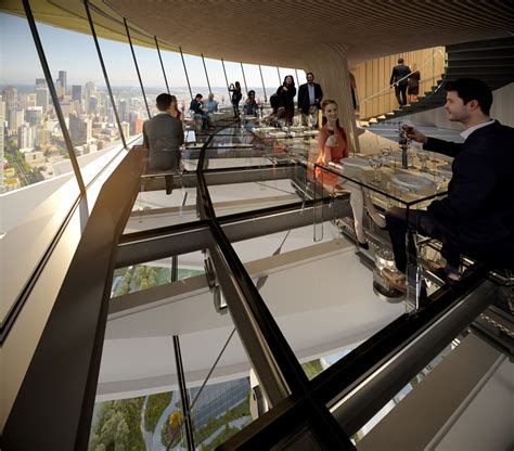 Seattle Space Needle Includes Glass Floors For Dining Experience At 500