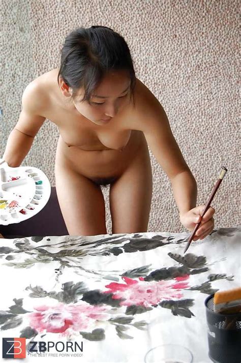Naked Chinese Art Babe ZB Porn