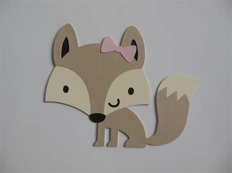 Woodland Forest Animal Cutouts Girl Birthday Party Etsy In 2021