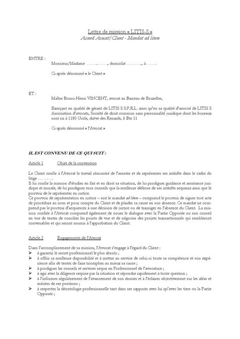 Exemple Lettre De Mission By Hervé Hesse Issuu