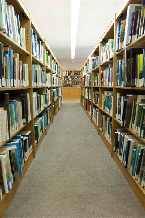 Free Photograph Bookshelves Library