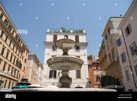 Piazza Della Madonna Dei Monti Rome Italy Stock Photo Alamy