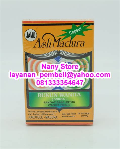 Nany Store: JAMU RUKUN SURGA, Jamu Obat Perangsang Wanita Herbal Untuk
