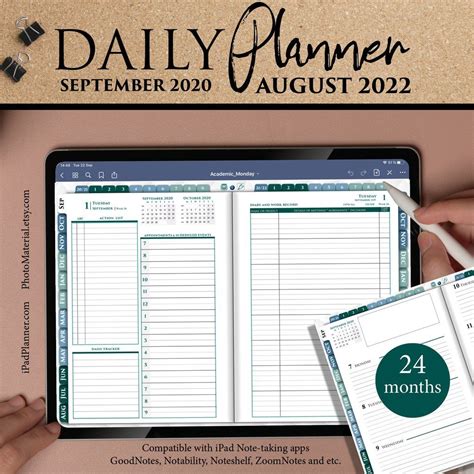 Franklin Covey Digital Planner For Daily Ipad Planning In Goodnotes