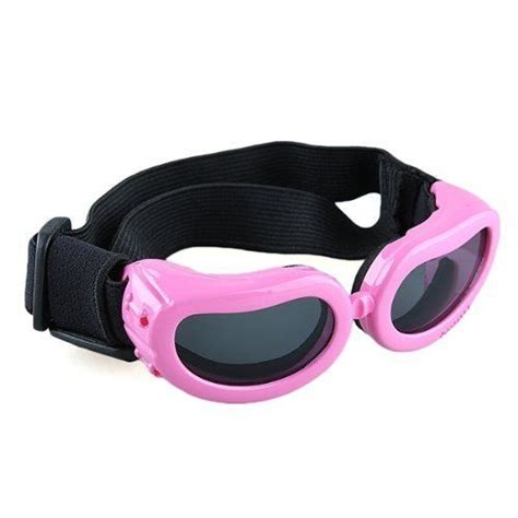 Sodialr Pink Framed Pet Puppy Dog Uv Protection Goggles Sunglasses
