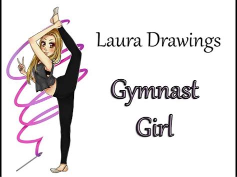 Ballet drawings dancing drawings anime drawings sketches pencil art drawings dibujos tumblr a color ballet images galaxy art rhythmic gymnastics art pictures. Gymnast Girl Speed Paint | Laura Drawings - YouTube