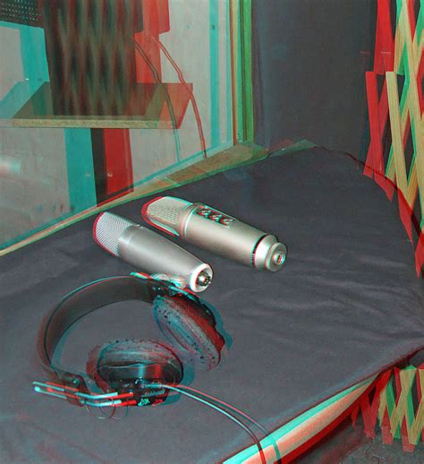 Recording Studio Anaglyph 3d Red Blue Cyan Glasses Flickr