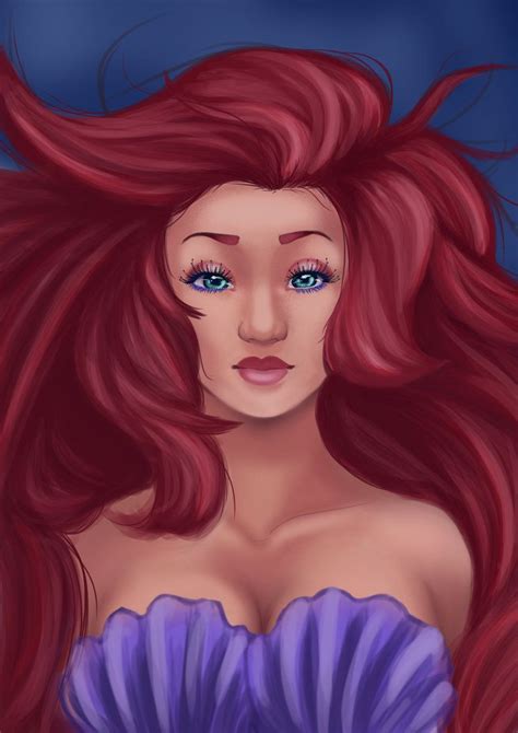 Ariel By Gemeraldart On Deviantart Disney Fan Art Ariel The Little Mermaid Disney