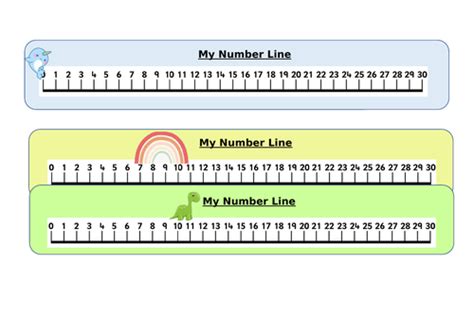 Number Lines To 30 Teaching Resources