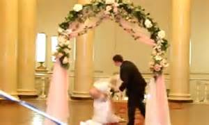 Is This The Most Embarrassing Wedding Moment Ever Video Captures Bride