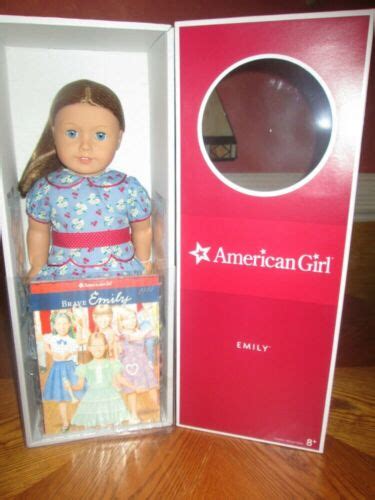 American Girl Emily Bennett And Book Molly Friend New In Box Retired Doll