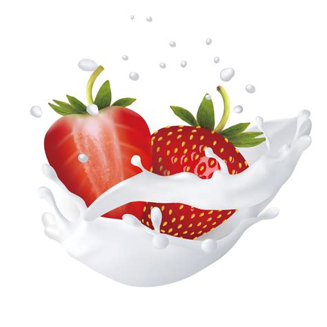 Strawberries Clipart Splash Strawberries Splash