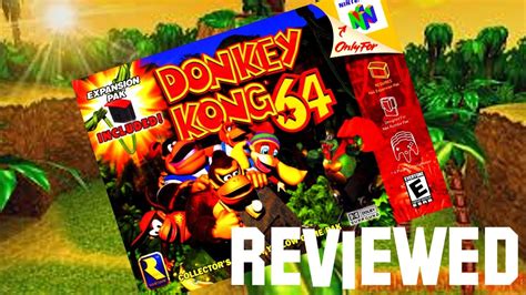 Donkey Kong 64 N64 Review Mr Wii Reviews Episode 5 Reupload Youtube
