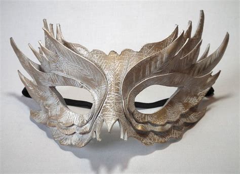 White Feather Mask Masks Masquerade Feather Mask Masquarade Mask