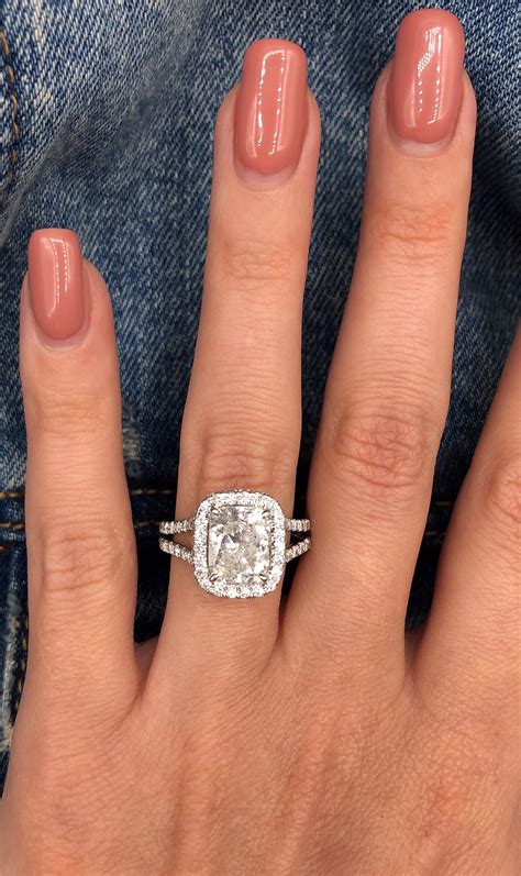Find the engagement ring she's always dreamed about. Beautiful huge engagement ring with video | I Do Now I Don't