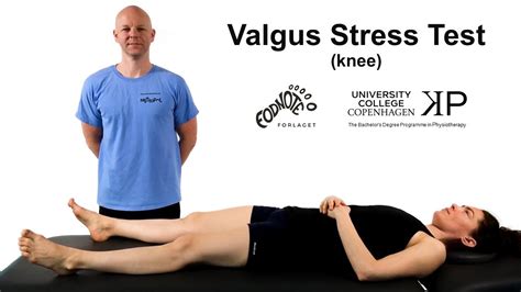Knee Valgus Stress Test YouTube