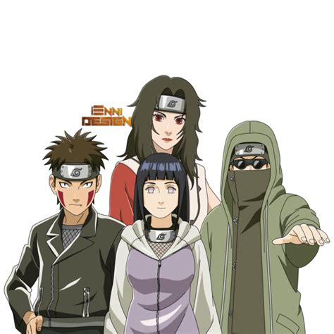 Naruto Shippuden Team Kurenai Team 8 By Iennidesign Naruto Sd Photo