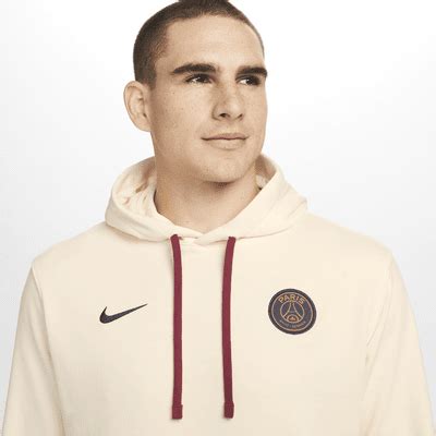 Sudadera con gorro sin cierre de fútbol Nike para hombre Paris Saint