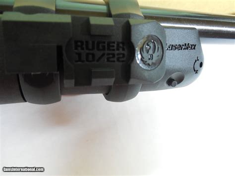 Lasers Lasermax For Ruger 10 22 Rifles Battery Included Shooting