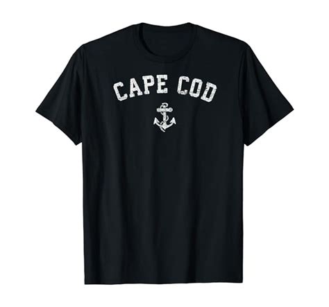 Vintage Cape Cod T Shirt Anchor Nautical Cape Cod Ts