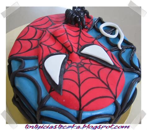 tort spider man w nieco innej odsłonie torty moje hobby moja pasja