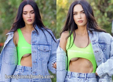 Megan Fox Shows Off Her Under Boobs As She Poses In A Sexy Outfit In Her Recent Instagram