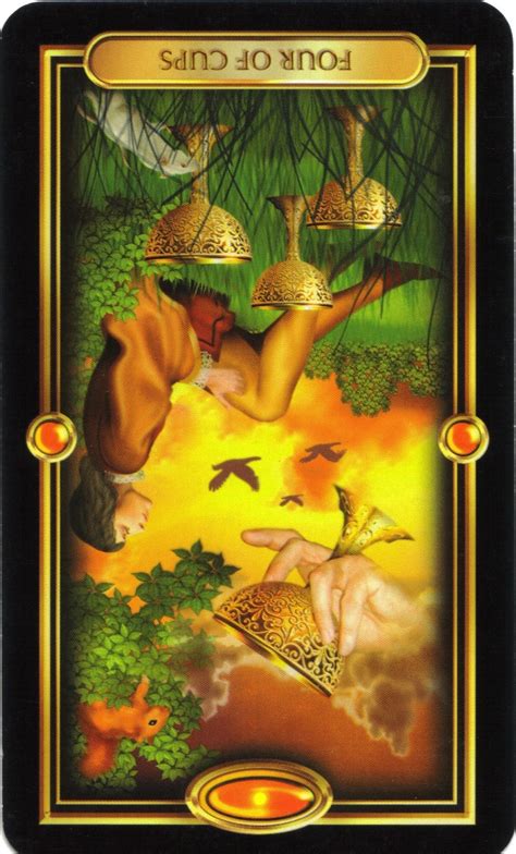 You're probably thinking about the glory. Wild Women of the Universe!: Intuitive Tuesday -- Four of Cups (reversed)