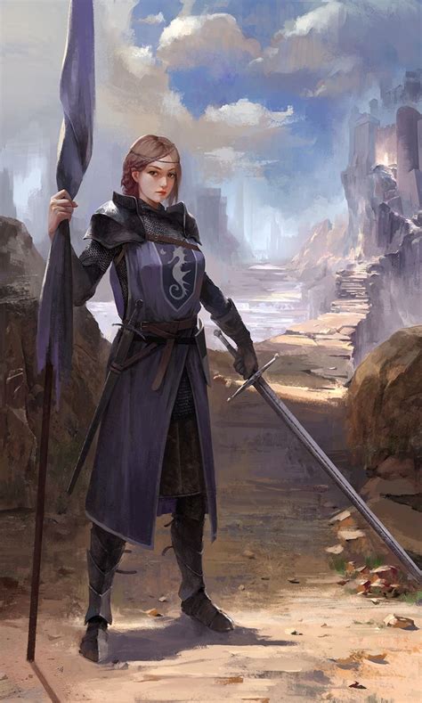 Rreasonablefantasy Female Knight Warrior Woman