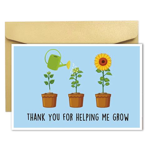 Buy Thank You Teacher Card Funny Appreciation Card To Say Thanks For