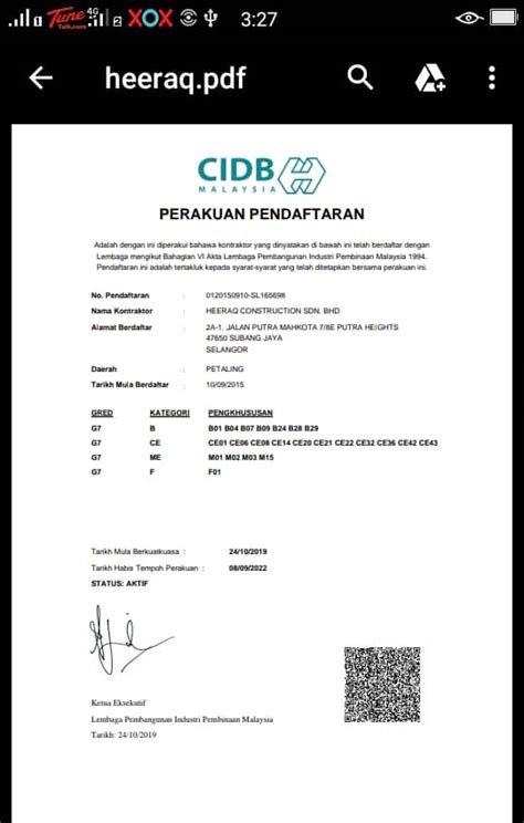 Fesyen baju kurung 2018 : HN CONSULTANT & TRAINING CENTRE: TAMBAH KOD BIDANG CIDB ...