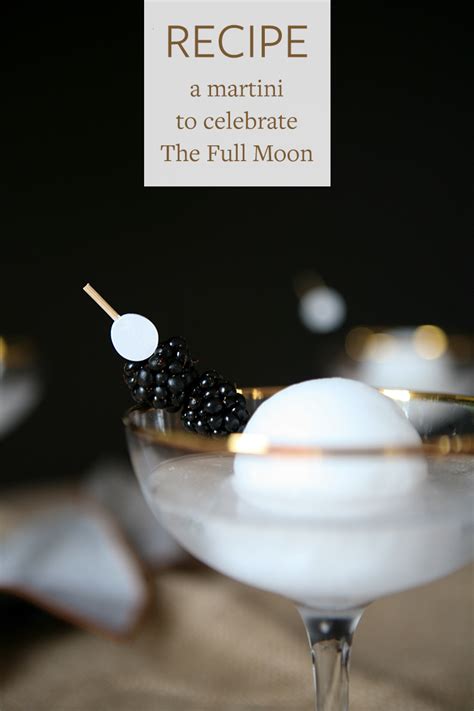 Full Moon Martini A Fancy Cocktail Recipe For Entertaining Jojotastic