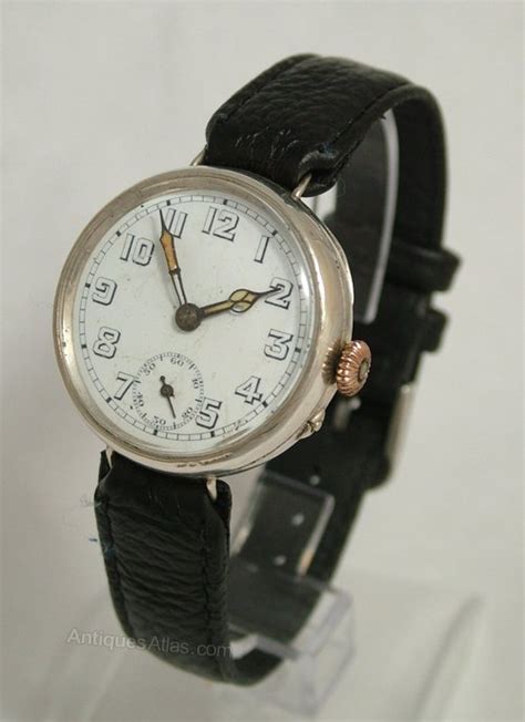 Antiques Atlas A Gents Ww1 1915 Silver Trench Watch