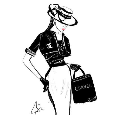 Chanel Drawing Free Download On ClipArtMag