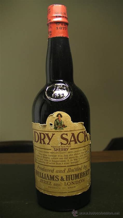botella de dry sack sherry williams humbert, je - Comprar Botellas