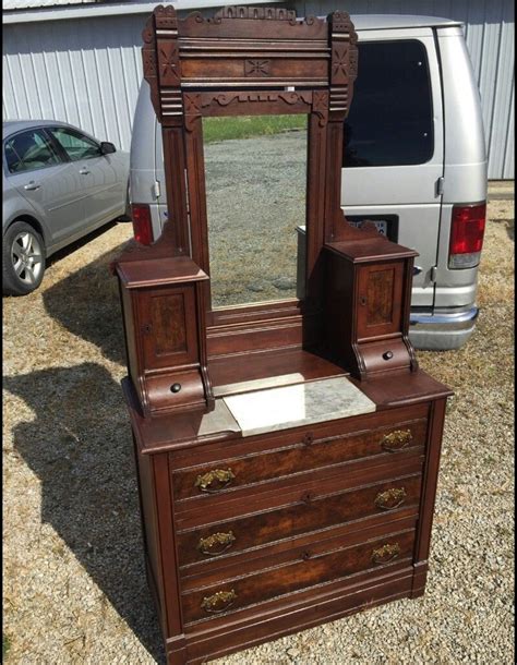 Is This An Eastlake Dresser My Antique Furniture Collection