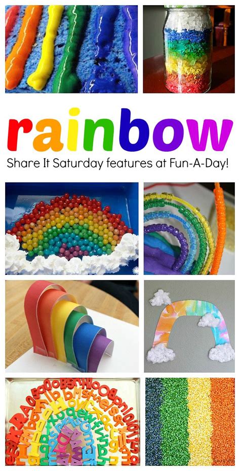 50 Rainbow Crafts And Activities For Kids Our Little House In The